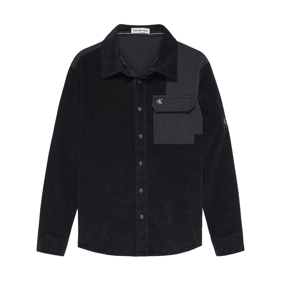 CORDUROY MIX MEDIA OVER SHIRT Calvin Klein | CKIB0IB01484BEH
